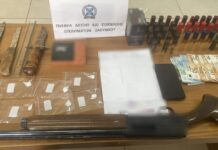 Ζάκυνθος: Σύλληψη 36χρονου, για διακίνηση ναρκωτικών ουσιών και παράβαση της νομοθεσίας περί όπλων