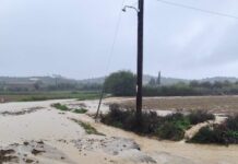 Προβλήματα από την έντονη βροχόπτωση σε χωριά του Δήμου Αγρινίου (φωτο)