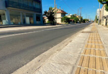 Ολοκληρώθηκε το έργο κατασκευής πεζοδρομίων στην ανατολική πλευρά της Ναυπάκτου